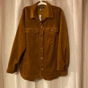 Madewell Corduroy Shirt Jacket, NWT